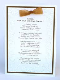 Sister Now That We Have Grown Card Sister Wedding Gift Wedding Day Quotes Wedding Speech