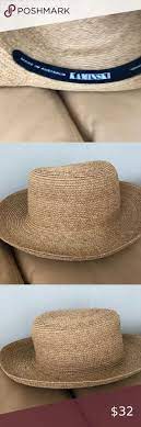 Australian Designer Kaminski Raffia Straw Hat M L Women Accessories Hats Women Shopping Women Accessories