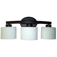 Allen Roth Merington 3 Light Bronze Transitional Vanity Light Bar In The Vanity Lights Department At Lowes Com
