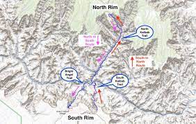 North Kaibab Trail Map The Complete Rim To Rim Grand Canyon Hike Guide