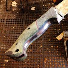 Bird And Trout Knife Blank Rough Shaping The Khukuri Handle Knife Making Knife Making Tools Knife