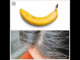 بموزة واحدة تخلصي نهائيا من الشيب حتى لو كان الشعر كله ابيض والنتيجة من اول استعمال youtube grow hair hair health beauty health