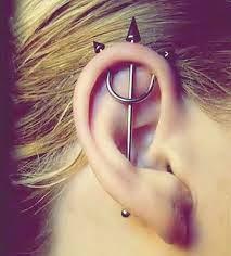 11 Ear Piercing Names Orbital Auricle Daith Conch Unique Ear Piercings Earings Piercings Ear Piercing Names