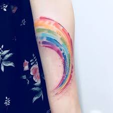Cloud with star and rainbow tattoo design. 100 Amazing Gay Pride Tattoo Designs Body Art Guru