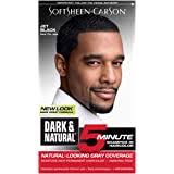 Black hair requires special considerations when you dye it red, though. Amazon Com Softsheen Carson Dark Natural Hair Color For Men 5 Minutes Natural Looking Gray Coverage For Up To 6 Weeks Shampoo In Permanent Hair Dye Jet Black Ammonia Free Natural Black