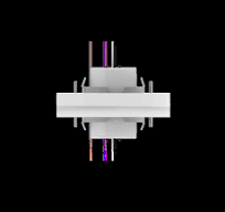 LED SurfaceSlice Downlight