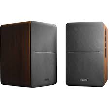 Edifier R1280db Brown 4 Powered Wireless 2 Way Bookshelf Speakers Pair Black R1280db Brown Best Buy In 2020 Bookshelf Speakers Cool Things To Buy Speaker