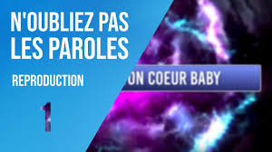Dès ce soir, c8 diffusera en lieu et place du jeu de cyril hanouna le 6 à 7 avec casta, une tranche tenue par. N Oubliez Pas Les Paroles N 01 Youtube