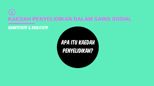 The sains sosial adalah set disiplin yang bertanggungjawab untuk belajar, sistematik, sosial dan budaya proses yang diakibatkan daripada aktiviti daripada manusia dan hubungannya dengan masyarakat. Kaedah Penyelidikan By Lyjokin Tius