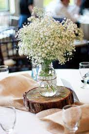 Baby Breath For Your Wedding 50 Ideas Wedding Centerpieces Mason Jars Bridal Shower Rustic Babys Breath Centerpiece Wedding