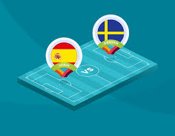 Home europe euro 2020 video spain vs sweden (euro 2020) highlights. Spain Vs Sweden Football 2153621 Vector Art At Vecteezy