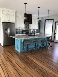 My Distressed Blue Island I Love It Blue Kitchen Island Kitchen Renovation Country Kitchen