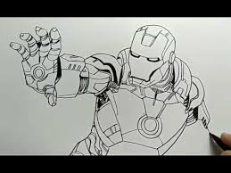 Dan sekaligus untuk menambahkan daya kreatifitas anak. Cara Menggambar Ironman How To Draw Ironman Youtube