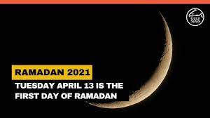 © provided by the i the eid moon sighting has been predicted for 12 may (photo: Ramadan 2021 Saudi Arabia Announces First Day Is On Tuesday April 13 Youtube