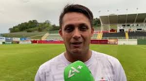 Entrevista coletiva com Claudio Junior, técnico do União Frederiquense