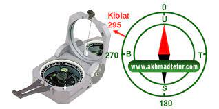 Azimuth kiblat wilayah desa blendung berada pada koordinat 293,5o (ko mpas kiblat rhi) atau titik koordinat 294,67o (google earth). Inilah Cara Menentukan Arah Kiblat Dengan Kompas Ralali Com
