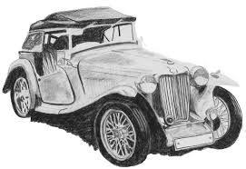 Maybe you would like to learn more about one of these? Vintage Car Drawing Drawing By Catherine Roberts