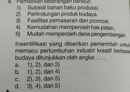 Suntikan dana melalui penjana ialah inisiatif kerajaan mengaktifkan semula industri. Indentifikasi Yang Diberikan Pemerintah Untuk Memacu Pertumbuhan Industri Kreatif Berbasis Budaya Brainly Co Id