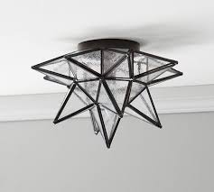 Popular night light alternative extra bright star ceiling realistic glow in the dark star stickers colorful ph star ceiling bedroom design galaxy bedroom. Olivia Star Flush Mount Pottery Barn