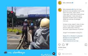 Jun 15, 2021 · semua kegiatan festival indonesia akan berlokasi di area balai kota aurons 13121 dan dapat diikuti secara gratis. Komunitas Bike To Work Kecam Gerombolan Pesepeda Yang Terobos Lampu Merah Okezone Megapolitan