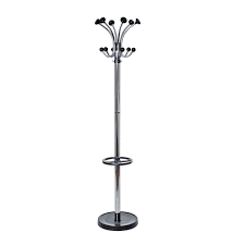 Over 10 years of exceptional service. Floor Coat Rack Nebula Maul Contemporary Steel Plastic