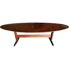 Brazilian Jacaranda Wood 1960s Oval Dining Table Oval Table Dining Modern Dining Room Tables Oak Dining Room Table