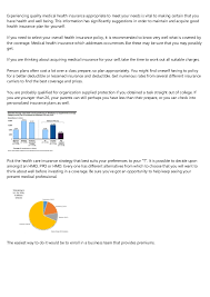 There's a wealth of jargon to learn, it's hard to estimate which plan is the best deal for your situation, and the price of a policy can be painfully high. Comprehending And Saving Cash On Your Own Health Insurance Prepare