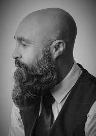 A good contrast to the hairstyles for balding men is a beard. Pin By Alessandro On Barbas E Tattoo Beard Styles Bald Men With Beards Bald With Beard