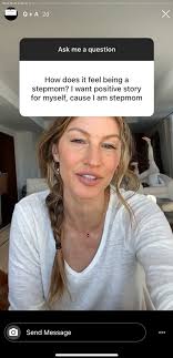 Stop feeling like you (stepmom) are the problem. Gisele Bundchen Doesn T Like The Term Stepmom Here S What She Wants To Be Called Instead