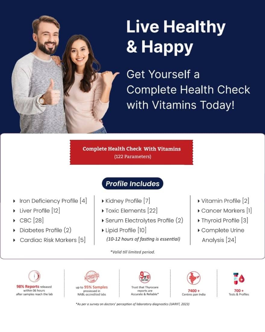 COMPLETE HEALTH CHECK WITH VITAMINS product image