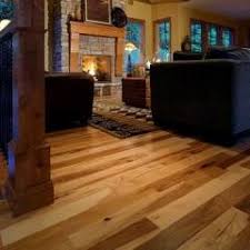 Wide plank hardwood flooring boards are a uniform length throughout the floor. Long Length Wide Plank 5 Inch Hickory 2 To 10 Foot At Flooring Org