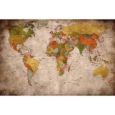 Each sheet measures 33×40 cm and, with a border of 2 cm, the complete map measures 202×124 cm. Weltkarte Poster Die Aktuellen Bestseller Produktvergleich Ratgeber