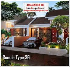 Bedanya dengan gambar 1, gambar 2 ada terasnya. Desain Rumah Minimalis Type 36 Jasa Desain Rumah Minimalis Jakarta