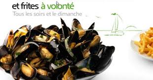 Moules Frites A Volonte Pour Seulement 8 95 Moules Frites Frites Moules