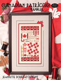 Australia's #1 and largest range of needlework, needlepoint & needlecraft kits. Jeannette Douglas Canadian Patriotic Sampler Cross Stitch Pattern 123stitch