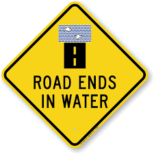 We did not find results for: Road Ends In Water Diamond Shape Sign Quick Ship Sku K 0943