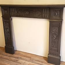 Woodland direct specializes in custom, new, & replacement direct vent firebox inserts. Intricate Cast Iron Fireplace Surround For Sale Victorian Fireplace Store