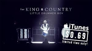 Watch the little drummer boy live music video!listen/download the song here: We Discounted Little Drummer Boy For King Country Facebook