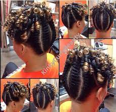 Flat Twist W Spiral Curl Updo Natural Hair Twists Natural Hair Flat Twist Hair Styles