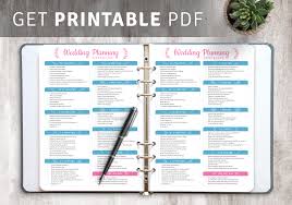 A birthday program advises the visitors about the different occasions and subtleties of the birthday party. Download Printable Wedding Planning Checklist Pdf