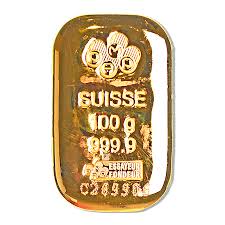 100 gram pamp suisse gold bar. Pamp Gold Cast Bar 100 G Save Gold Volume Bulk Price