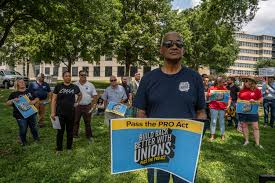 Union rally urges Blackburn, Hagerty to vote for PRO Act • Tennessee Lookout