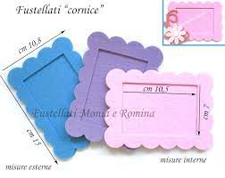 Fustellati Feltro Pannolenci On Line Stile Big Shot Sizzix Cornici Cornici Fai Da Te Feltro