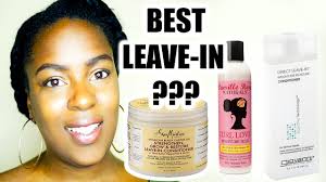 Sheamoisture raw shea butter restorative conditioner works to deeply moisturize and repair damaged or transitioning hair, you can also leave this product on for 15. The Best Leave In Conditioners Ever Youtube
