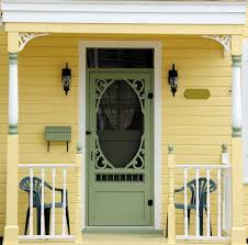 If you are considering a front porch, or a screened or windowed back porch, don't limit yourself to traditional designs. Decorative Screen Doors Add A Personal Touch To Your House Exterior