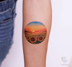 The sunflower tattoo is a very bright and beautiful tattoo design that is adored by the people for its meaningful display and rich details. 230 Simple Sunflower Tattoo Designs With Meanings 2021 Small Unique Ideas