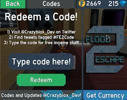 Flee the facility codes : Codes Flood Escape 2 Wiki Fandom