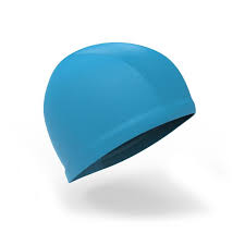 Bonnet De Bain Bebe Bleu En Maille Nabaiji