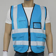 Surveyors safety vests are incorporated into several ansi class standards: Blue Safety Vest With Pockets Hse Images Videos Gallery