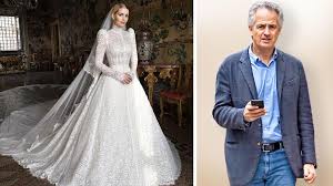 · spencer, who has a career as a model, wore a custom lace bridal . Pgt3wkqkrf690m